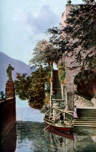 Villa del Balbianello, Lenno, Comer See, Italien, um 1930er Jahre