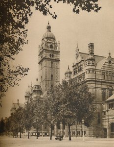 Wo die Universität London Quartiere mit dem Imperial Institute teilt, ca. 1935