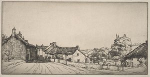 Ein Dorf in Devonshire von Donald Shaw MacLaughlan