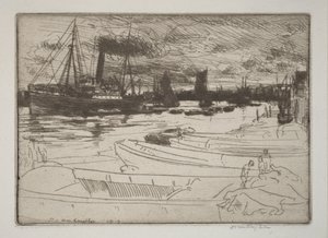 Abendlicht von Donald Shaw MacLaughlan