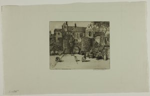 La Porte Gayole, Boulogne-sur-Mer von Donald Shaw MacLaughlan