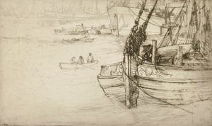 Der kleine Teich, London von Donald Shaw MacLaughlan