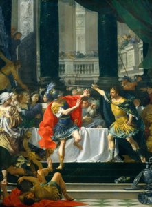 Alexander der Große von seinem Vater bedroht von Donato Creti
