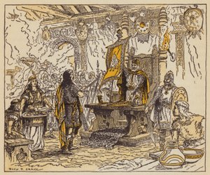 Der König belohnt Beowulf