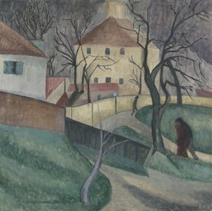 Herbstkühle, 1916 von Dora Bromberger