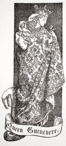 Königin Guenevere, 1905 von Dora Curtis