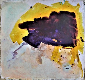 Dynamische Goldene Lila Explosion