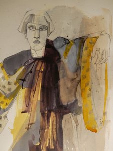 Elegante Modefigur
