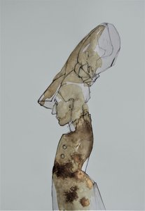 Elegantes Frauenprofil von Doris Schmitz