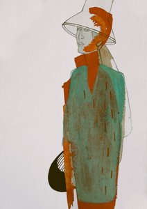 Moderne Modefigur