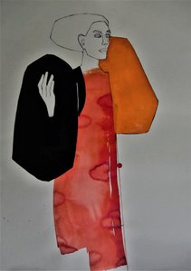 Moderne Modefigur von Doris Schmitz