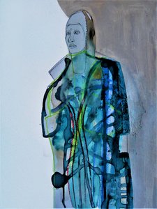 Tartan-Frau