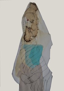 Verschleierte Nachdenklichkeit Figur von Doris Schmitz