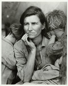 Porträt von Florence Owens Thompson
