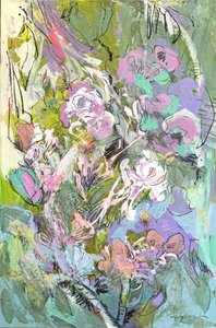 Lebendiges Blumenblühen von Dorothy Fagan
