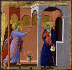 Verkündigung von Duccio di Buoninsegna
