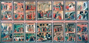 Maestà, Geschichten der Passion, 1308-1311