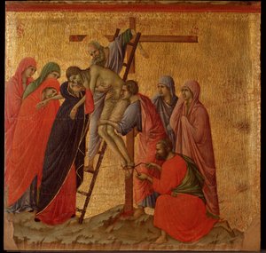 Passion: Die Kreuzabnahme (Maestà-Altarbild)