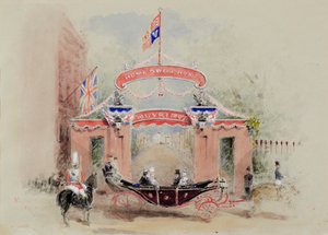 Eingang zum Kensington-Palast von Duchess of Argyll Princess Louise