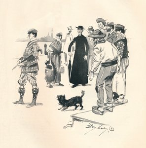 Knickerbockers in Venedig, 1893-1894 von Dudley Hardy