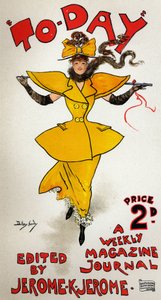Die Wochenzeitschrift To Day. Plakat von Dudley Hardy