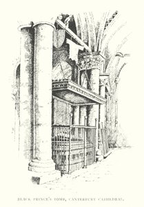 Grab des Schwarzen Prinzen, Kathedrale von Canterbury von Duncan Moul