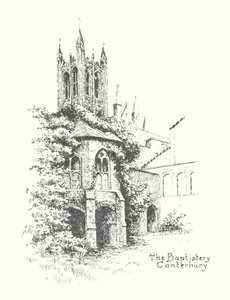 Das Baptisterium, Canterbury von Duncan Moul