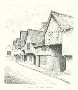 "The Sun Inn," Saffron Walden von Duncan Moul