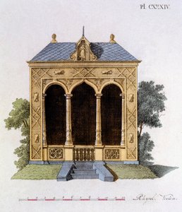 Design aus dem Magazin der Gartenschätze von G. van Laar, veröffentlicht 1802