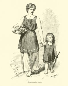 Germanische Frau von Dutch School