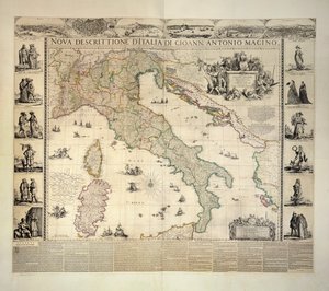 Italien, Klencke-Atlas von Dutch School