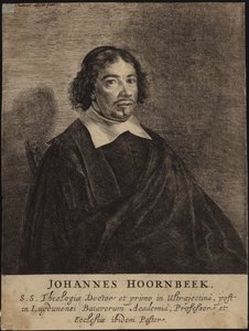 Porträt von Johannes Hoornbeek von Dutch School