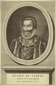 Porträt von König Heinrich IV. von Frankreich von Dutch School
