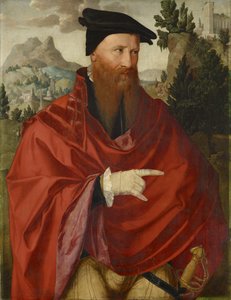 Porträt des Täufers David Joris, ca. 1540-45 von Dutch School