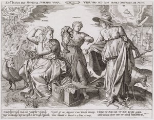 Stolz ist ein Feind Gottes und der Welt, aber Demut ist der Freund Gottes und des Menschen von Dutch School
