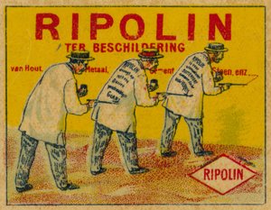 Ripolin für Malerei von Dutch School