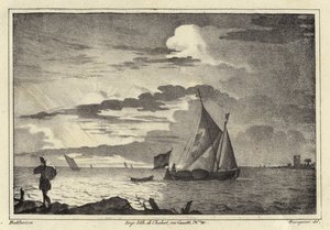 Meereslandschaft von Dutch School