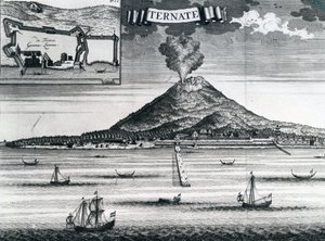 Ternate-Insel, um 1748