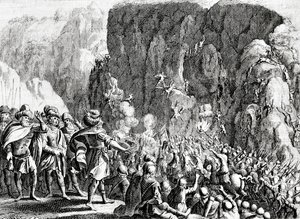 Die Belagerung von Masada, ca. 1700