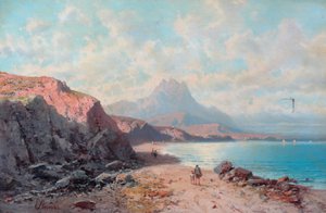 Die baskische Küste, Golf von Lyon von E. Annis