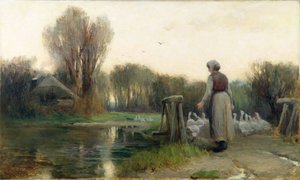 Das Gänsemädchen von E. Aubrey Hunt