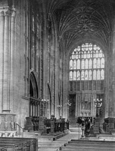 Der Chor, Sherborne Abbey, Dorset, 1924-1926