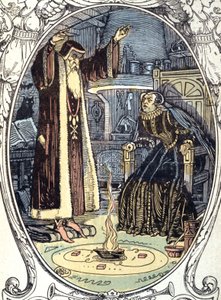 Catherine de Medicis und Cosimo Ruggieri