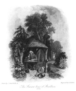 Dr. Johnsons Sommerhaus in Streatham, 1773, 19. Jahrhundert