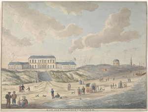Bad Hotel in Scheveningen von E. Huygens