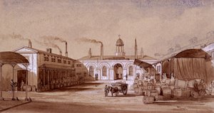 Albany Street, St Pancras, London von E Noyce