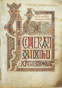Die Lindisfarne-Evangelien, 715-721