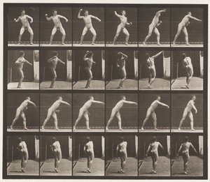 Tafel 286. Baseball; Werfen von Eadweard Muybridge