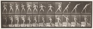 Tafel 319. Heben eines 75-Pfund-Steins von Eadweard Muybridge