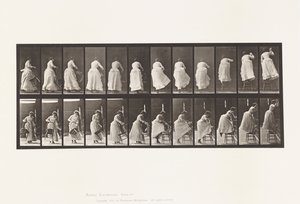 Tafel 457. Auf einen Stuhl steigen und nach oben greifen